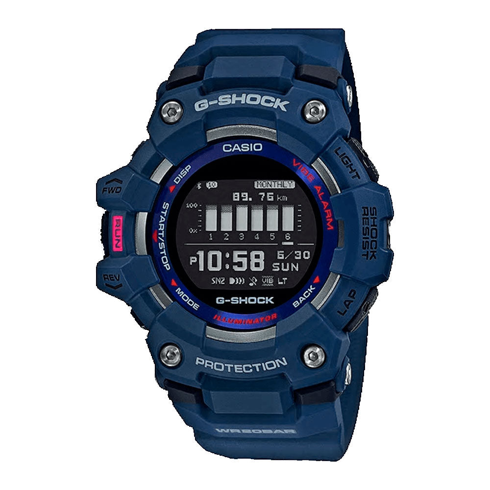 Reloj Casio G-Shock G-SQUAD GBD-100-2DR Bluetooth - Dando la Hora