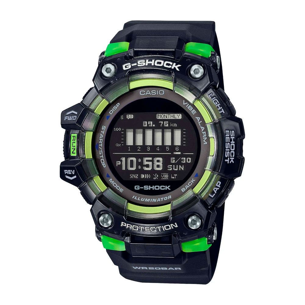 Reloj Casio G-Shock G-SQUAD GBD-100SM-1DR Bluetooth - Dando la Hora