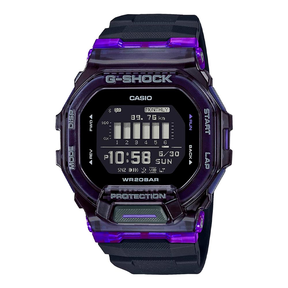 Reloj Casio G-Shock G-SQUAD GBD-200SM-1A6DR Bluetooth - Dando la Hora -  Dando La Hora