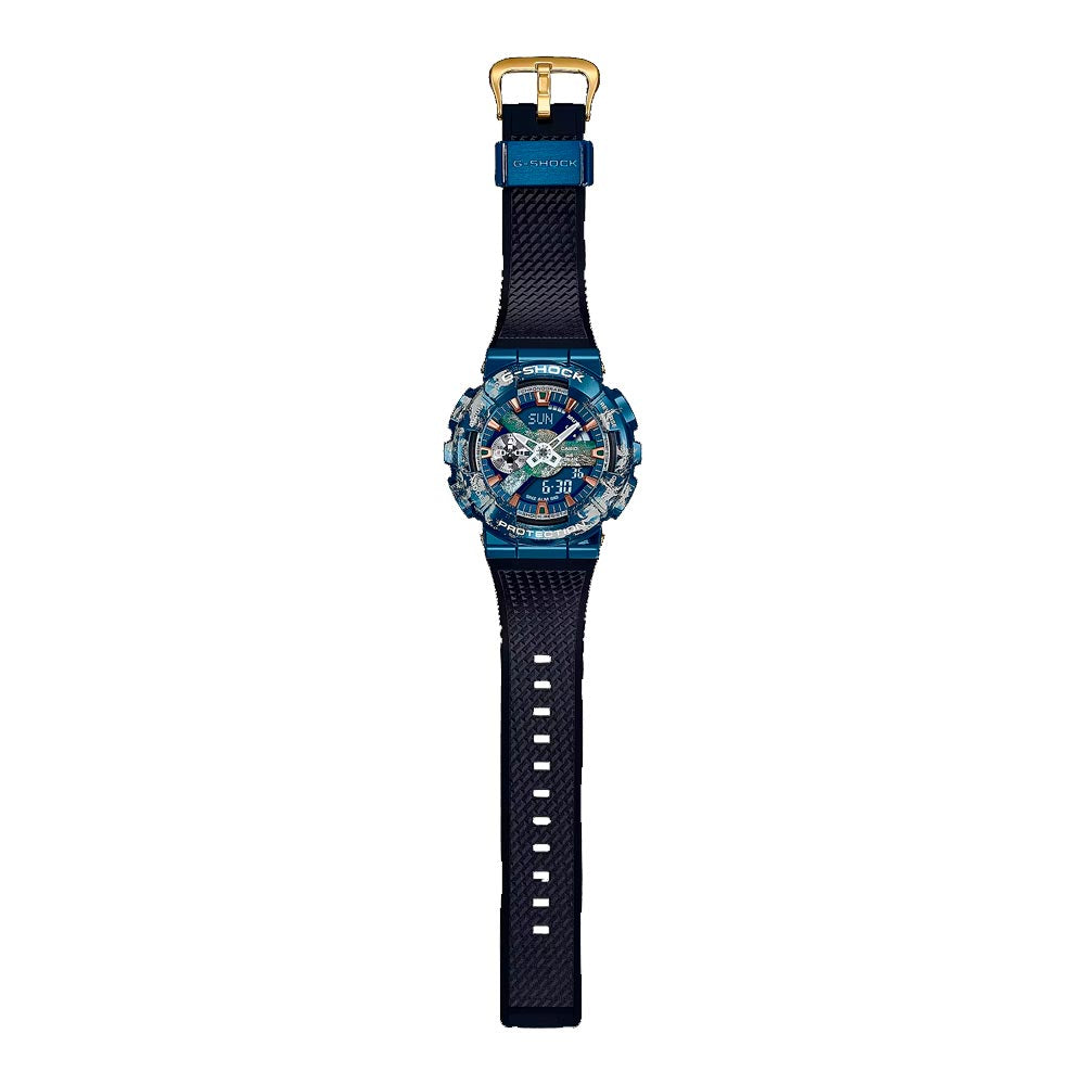激レアG-RAP Casual-One Walking the Earth Reloj Casio G-Shock GM-110EARTH-1ADR Planet Earth - Dando la Hora