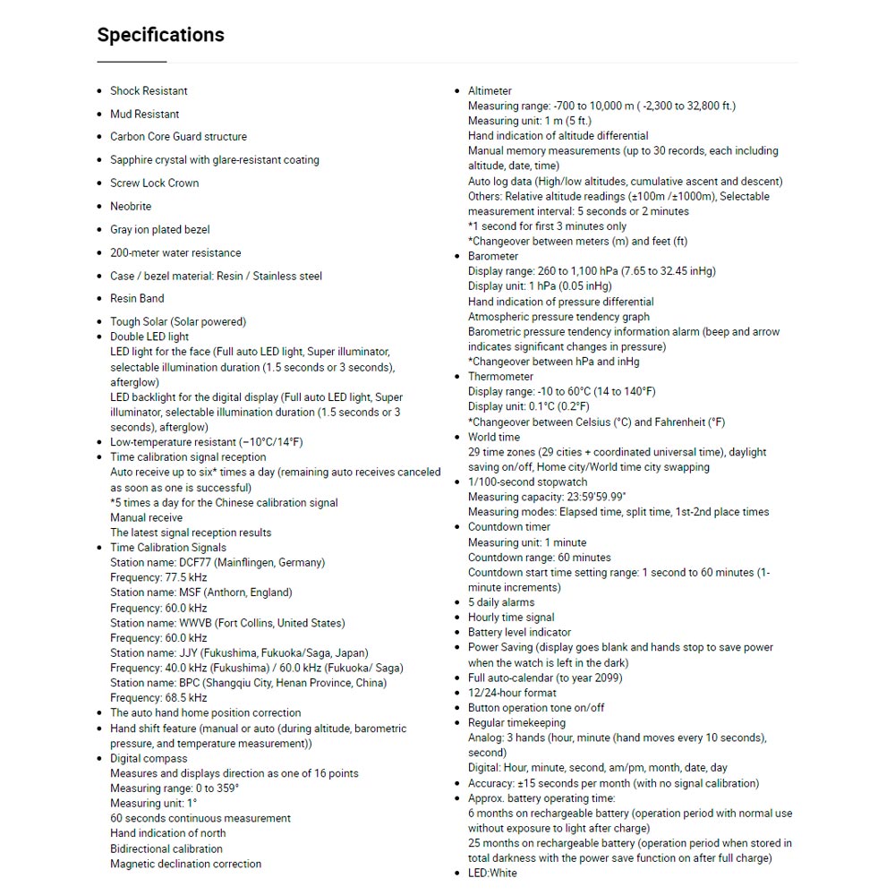 Reloj Casio G-Shock Mudmaster GWG-2000TLC-1ADR Toyota  - Dando la Hora