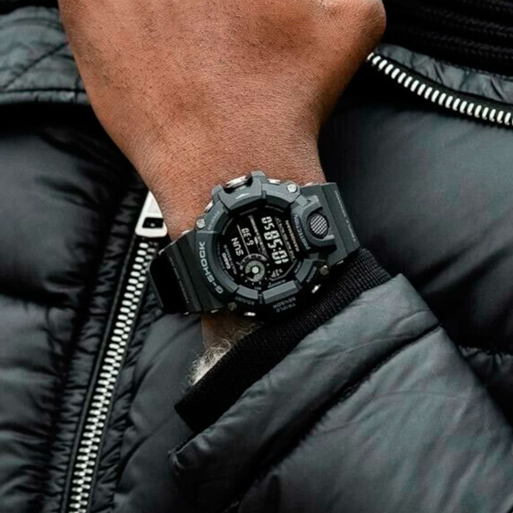 Reloj Casio G-Shock Rangeman GW-9400-1BDR Tough Solar - Dando la