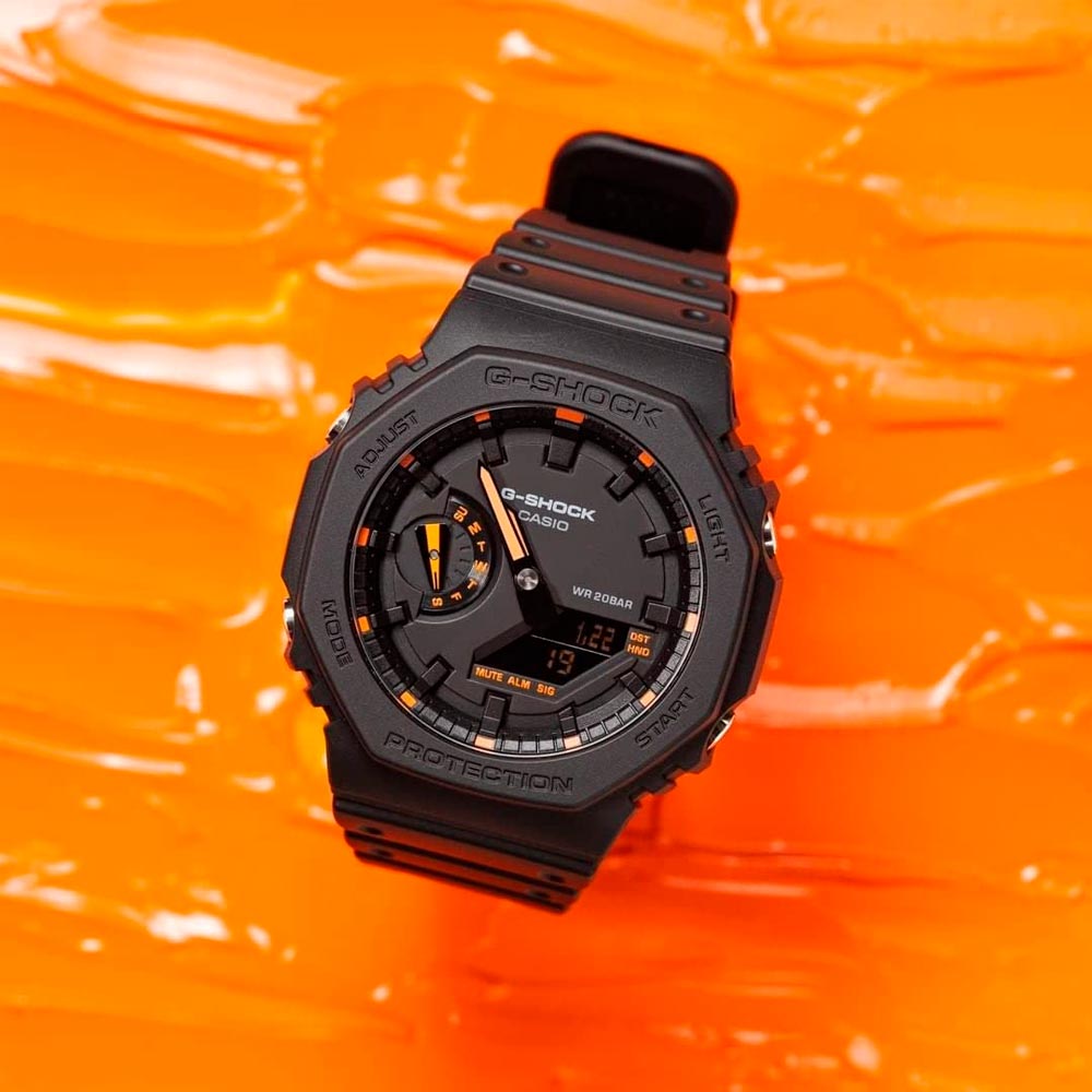 Reloj Casio G-Shock Royal Oak GA-2100-1A4DR NEON ACCENT - Dando la