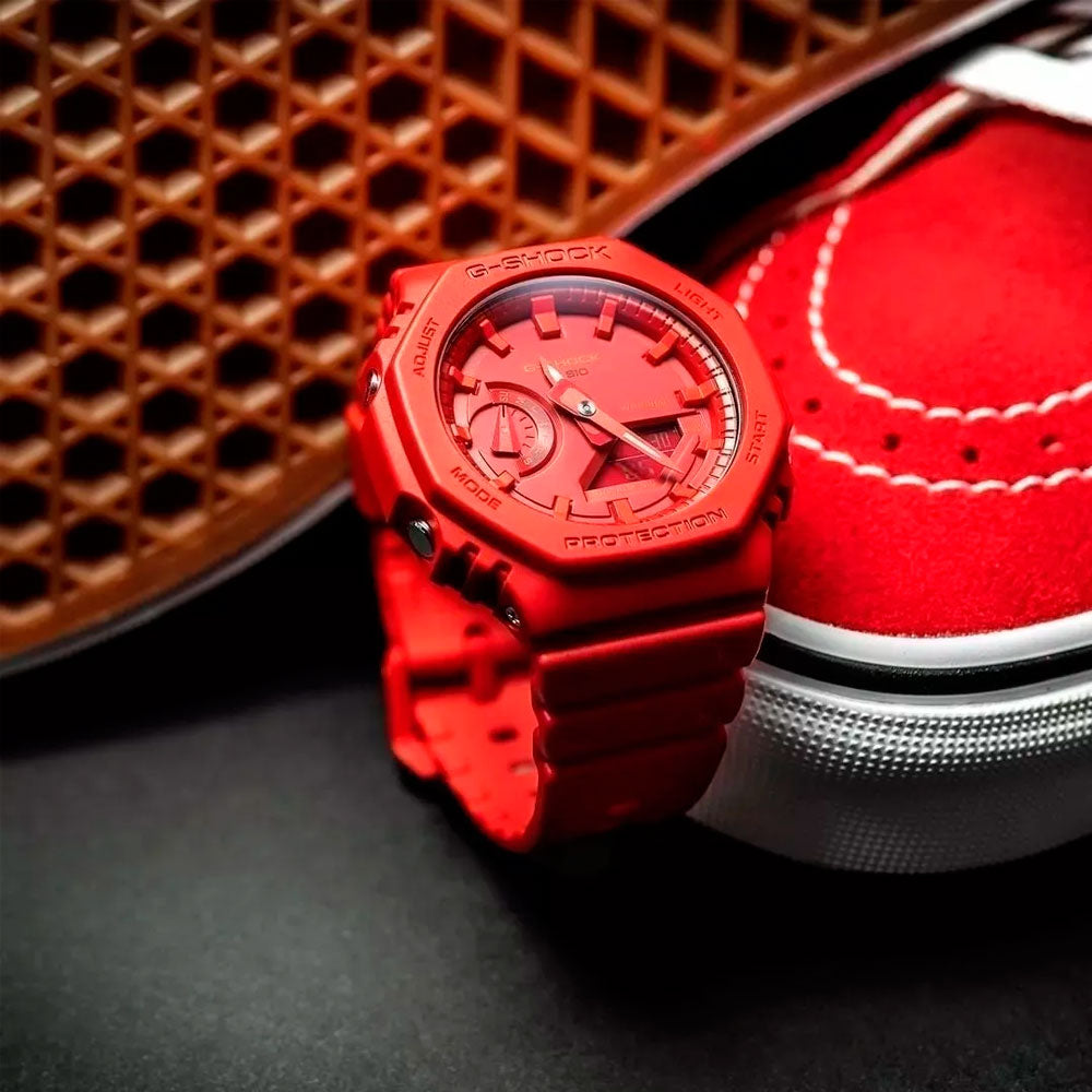 Reloj casio g shock rojo on sale