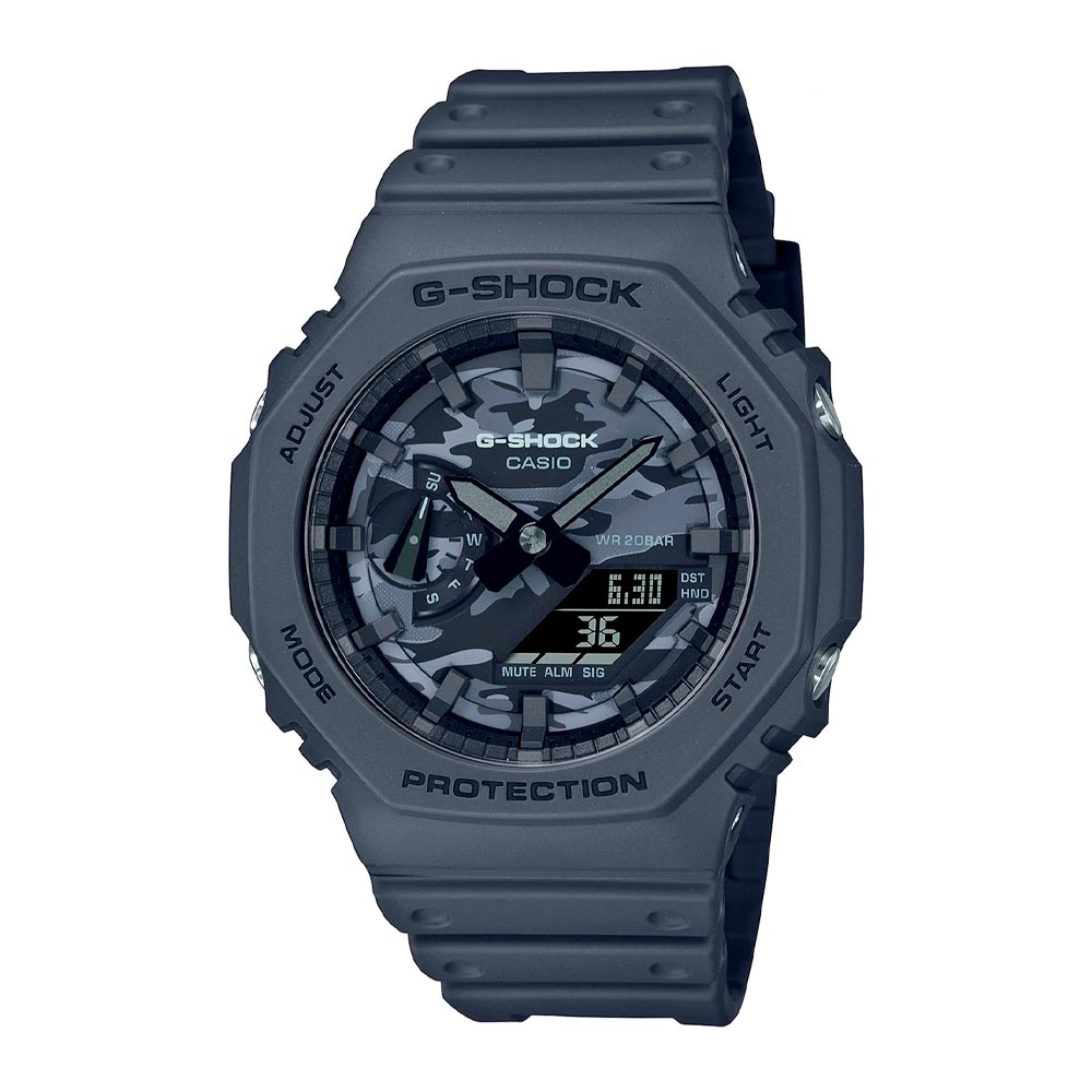 Reloj Casio G-Shock Royal Oak GA-2100CA-8ADR Carbon Core - Dando la Hora