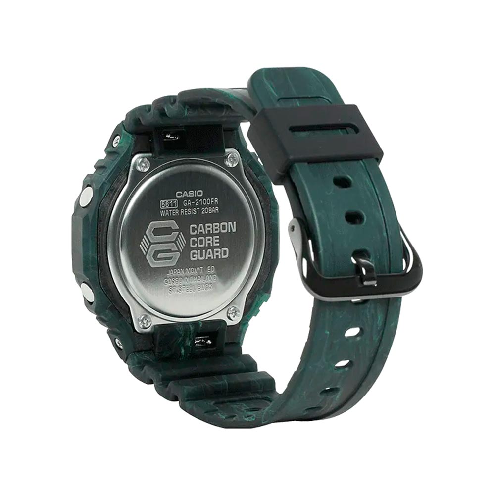 Reloj Casio G-Shock Royal Oak GA-2100FR-3ADR Carbon Core - Dando la Hora
