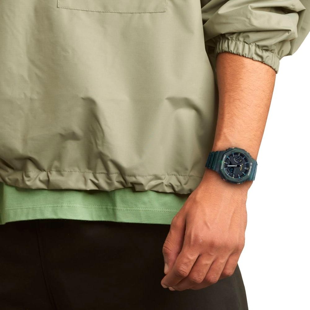 Reloj Casio G-Shock Royal Oak GA-2100FR-3ADR Carbon Core - Dando la Hora