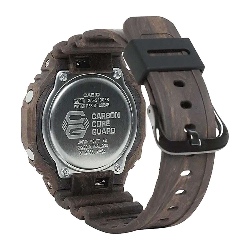 Reloj Casio G-Shock Royal Oak GA-2100FR-5ADR Carbon Core - Dando la Hora