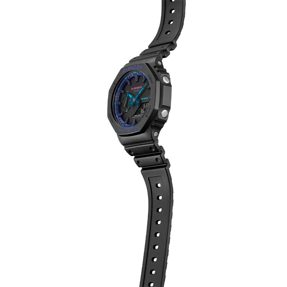 Reloj Casio G-Shock Royal Oak GA-2100VB-1ADR Carbon Core - Dando la Hora -  Dando La Hora