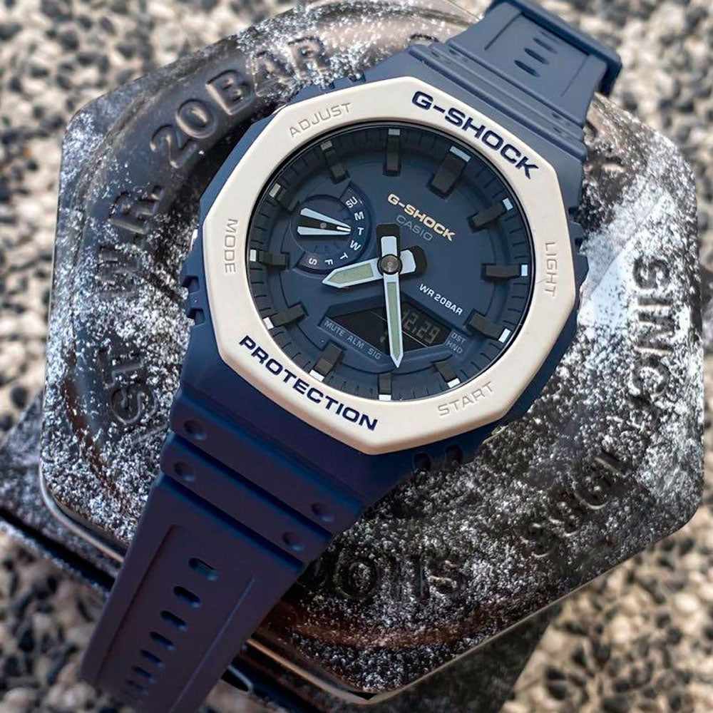 G-SHOCK ネイビー【GA-2110ET-2AJF】 電池新品 Reloj Casio G-Shock Royal Oak GA-2110ET-2ADR Carbon Core - Dando