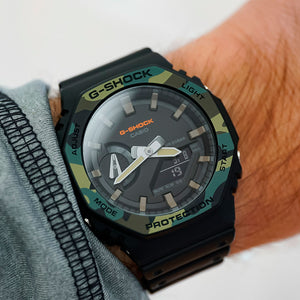Reloj Casio G-Shock Royal Oak GA-2110SU-1ADR Carbon Core - Dando la Hora