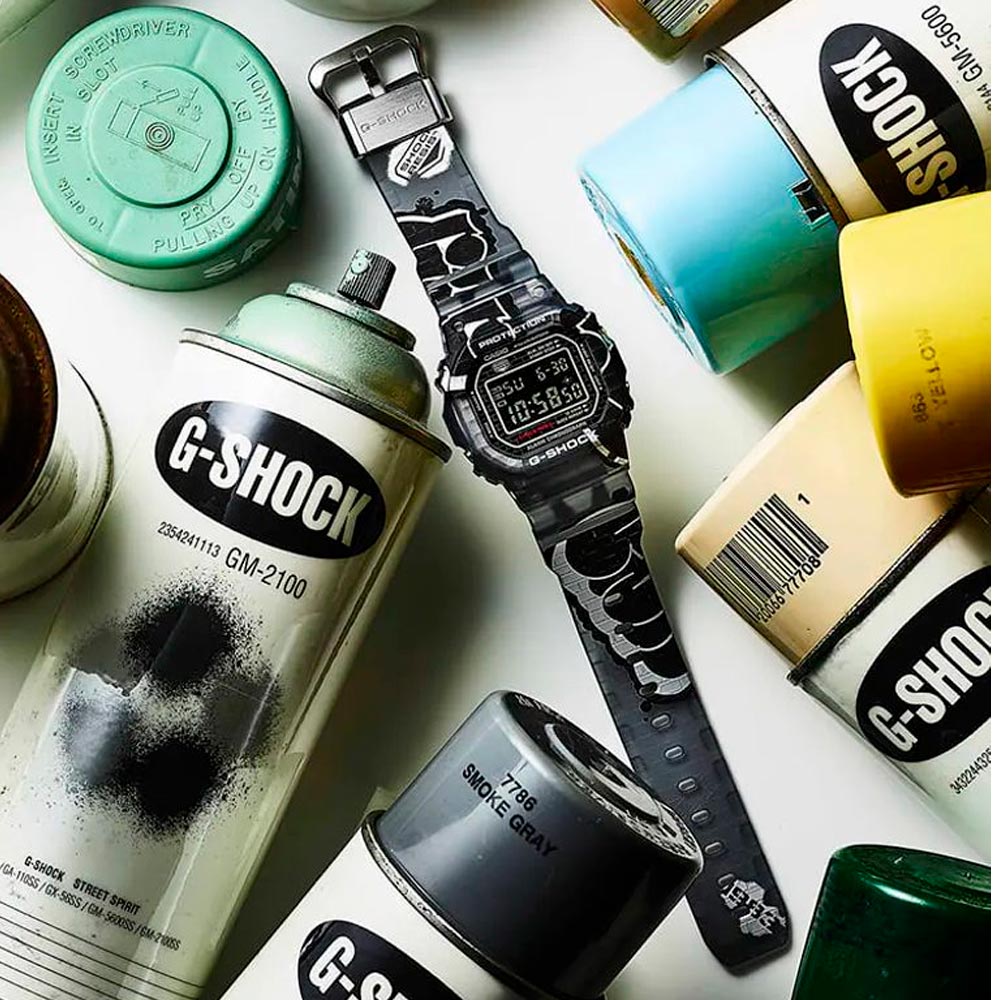 Reloj Casio G-Shock Vintage DW-5000SS-1DR Street Spirit - Dando la