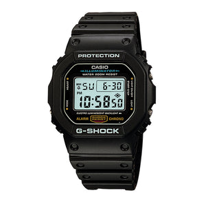 Reloj Casio G-Shock Vintage DW-5600E-1VCT Negro Clásico - Dando la Hora