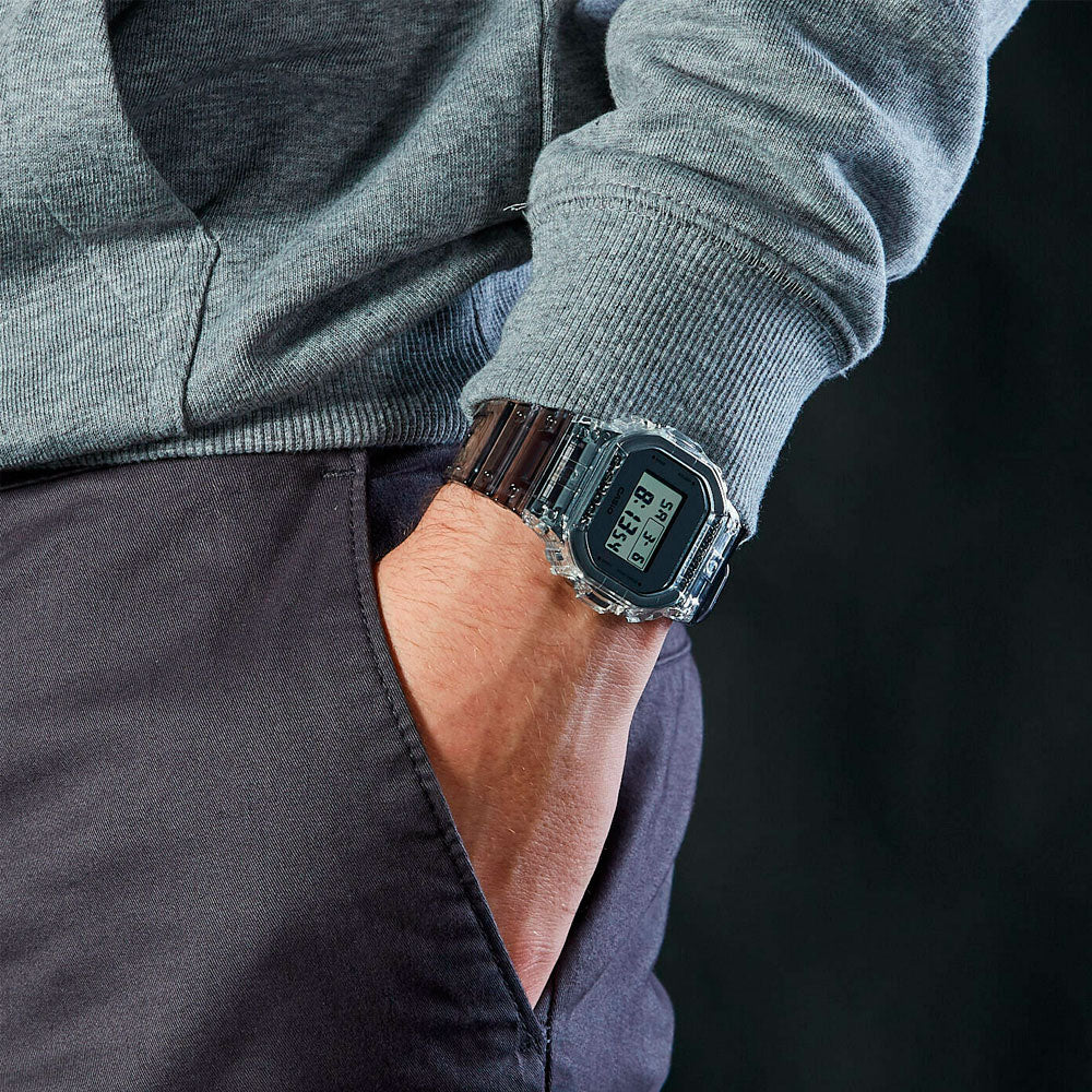 Reloj Casio G-Shock Vintage DW-5600SK-1DR SKELETON - Dando la Hora