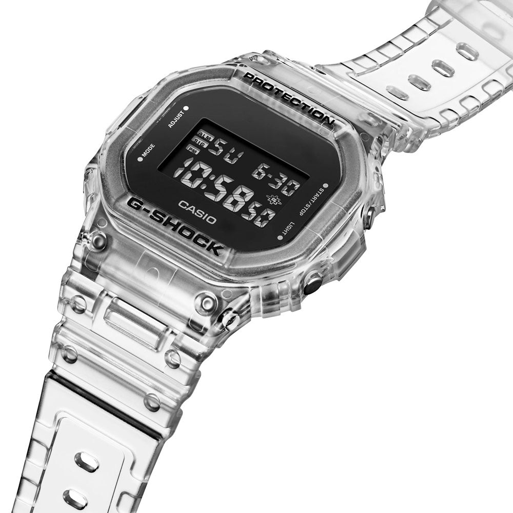 Reloj Casio G-Shock Vintage DW-5600SKE-7DR SKELETON - Dando la