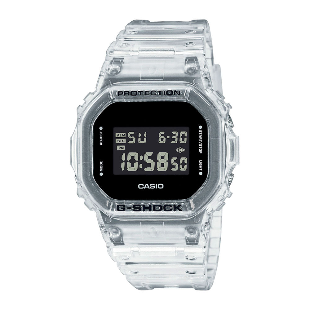 Reloj Casio G-Shock Vintage DW-5600SKE-7DR SKELETON - Dando la Hora