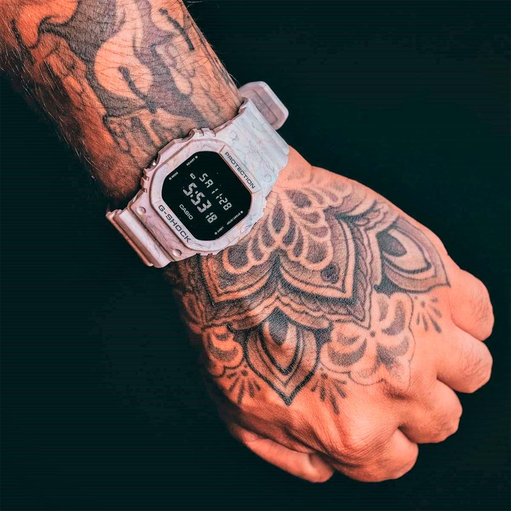 Reloj Casio G-Shock Vintage DW-5600WM-5DR UTILITY WAVY MARBLE