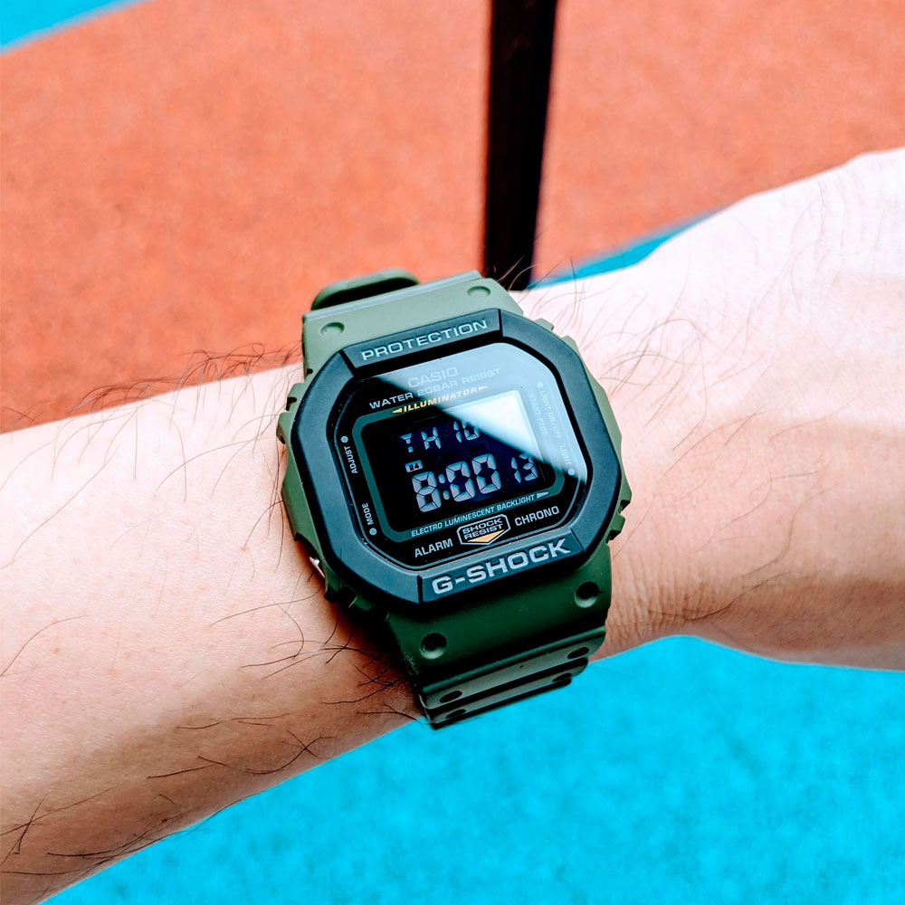 Reloj Casio G-Shock Vintage DW-5610SU-3DR- Dando la Hora – Dando