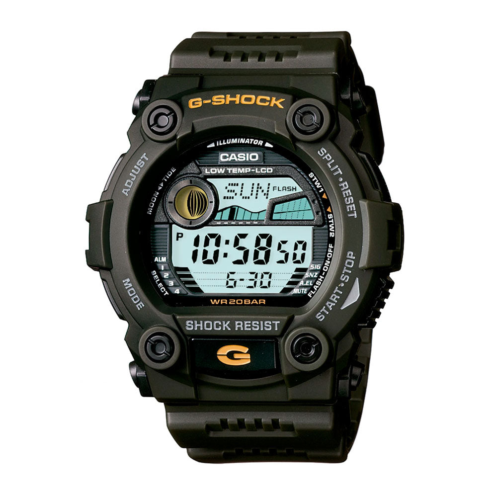 Reloj Casio G-Shock Vintage G-7900-3DR Militar "G-7900" Dando la Hora