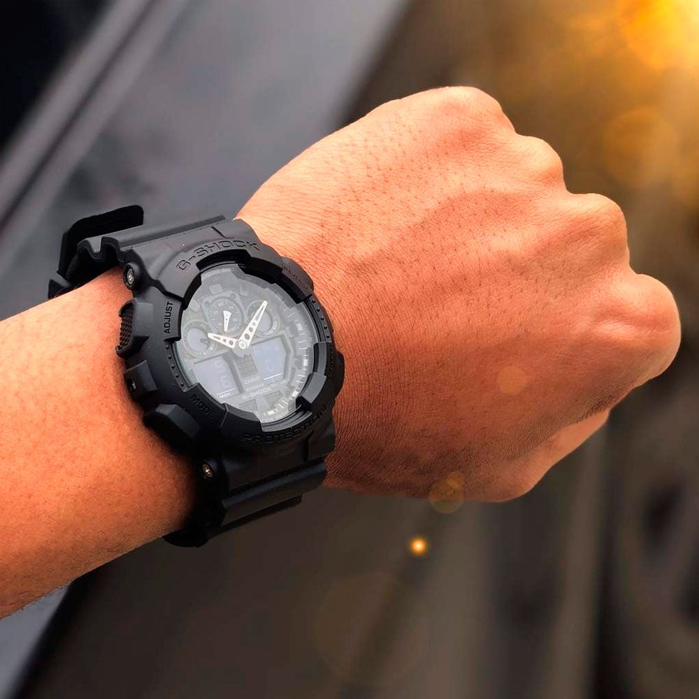Reloj Casio G-Shock Vintage GA-100-1A1DR Negro - Dando la Hora