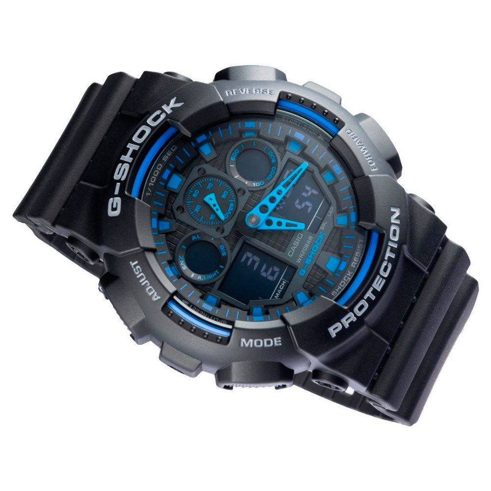 Reloj Casio G-Shock Vintage GA-100-1A2DR Negro - Dando la Hora
