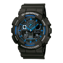 Reloj Casio G-Shock Vintage Análogo-Digital GA-100-1A2DR Negro Azul