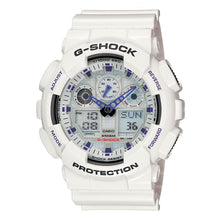 Reloj Casio G-Shock Vintage GA-100A-7A Blanco - Dando la Hora