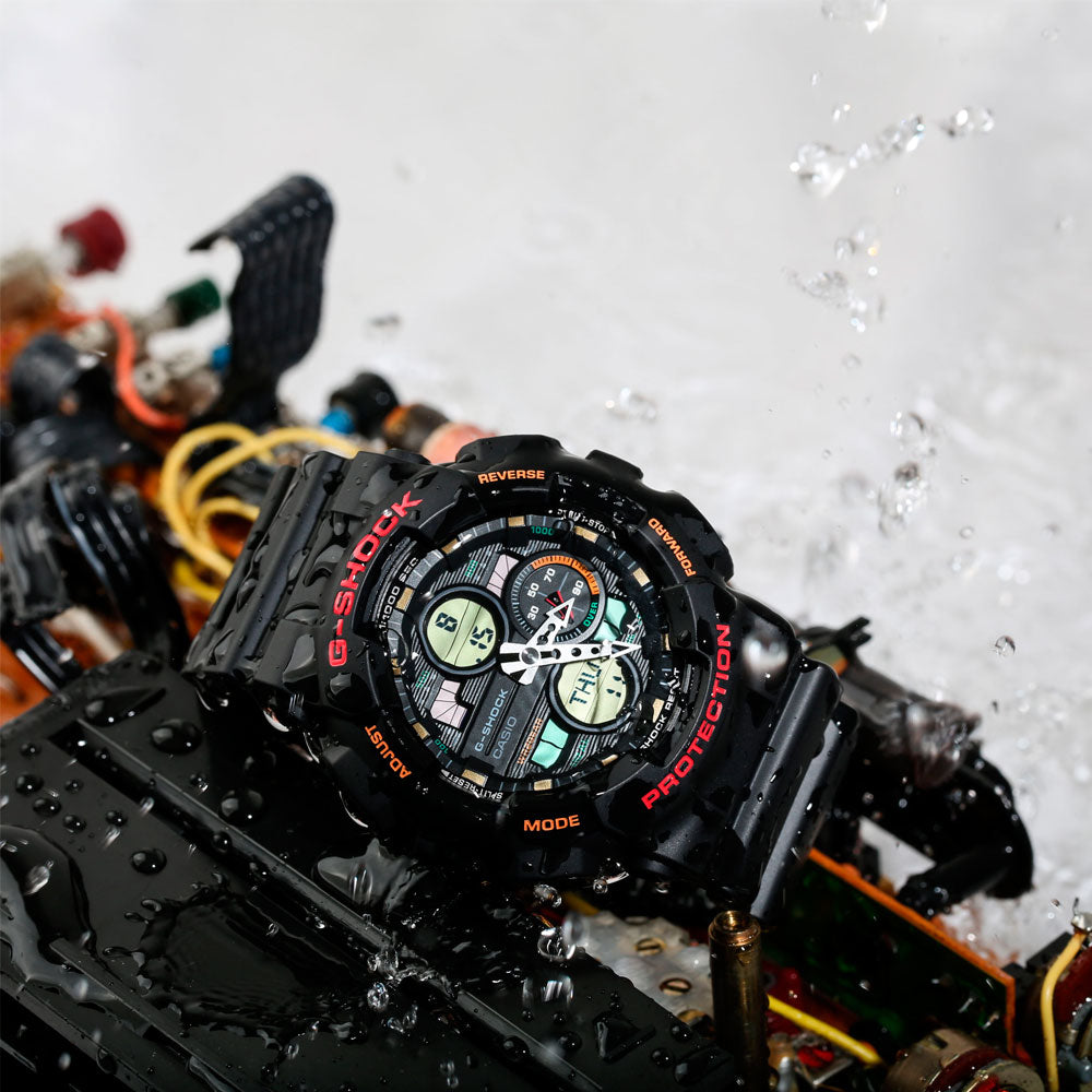 Reloj Casio G-Shock Vintage GA-140-1A4DR Negro - Dando la Hora