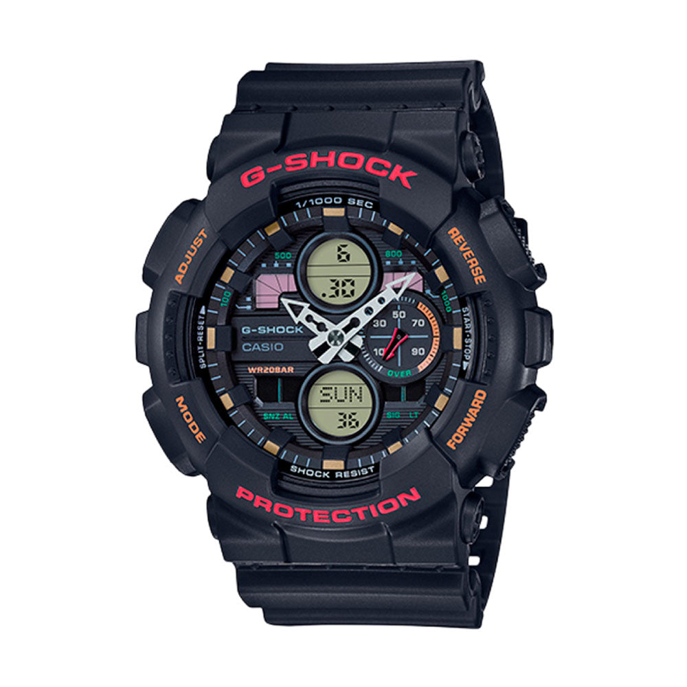 Reloj Casio G-Shock Vintage GA-140-1A4DR Negro - Dando la Hora