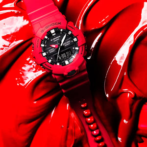 Reloj Casio G-Shock Vintage GA-800-4ADR Rojo - Dando la Hora