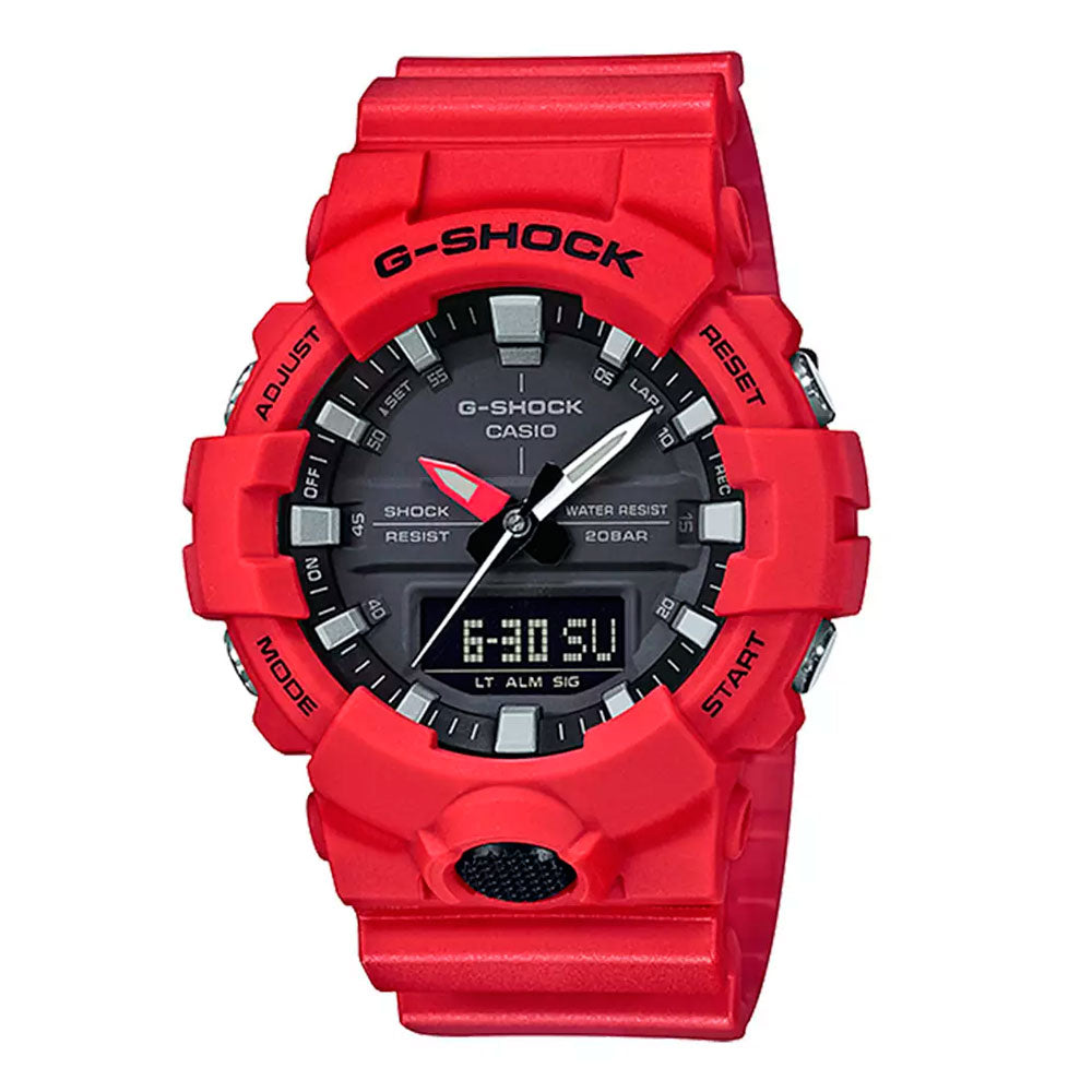 Reloj Casio G-Shock Vintage GA-800-4ADR Rojo - Dando la Hora