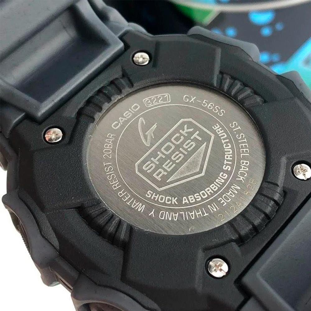 Reloj Casio G-Shock Vintage GX-56SS-1DR Tough Solar - Dando la Hora