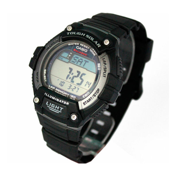 Reloj Casio Lap Memory  W-S220-1AVEF Tough Solar  - Dando la Hora