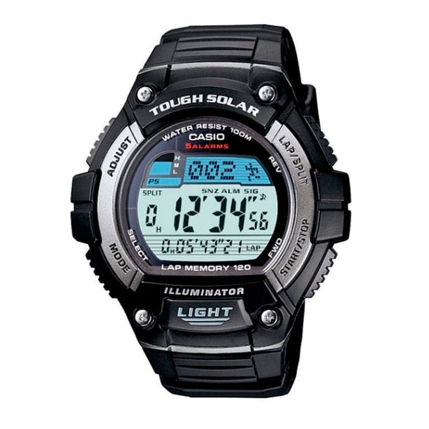 Reloj Casio Lap Memory  W-S220-1AVEF Tough Solar  - Dando la Hora