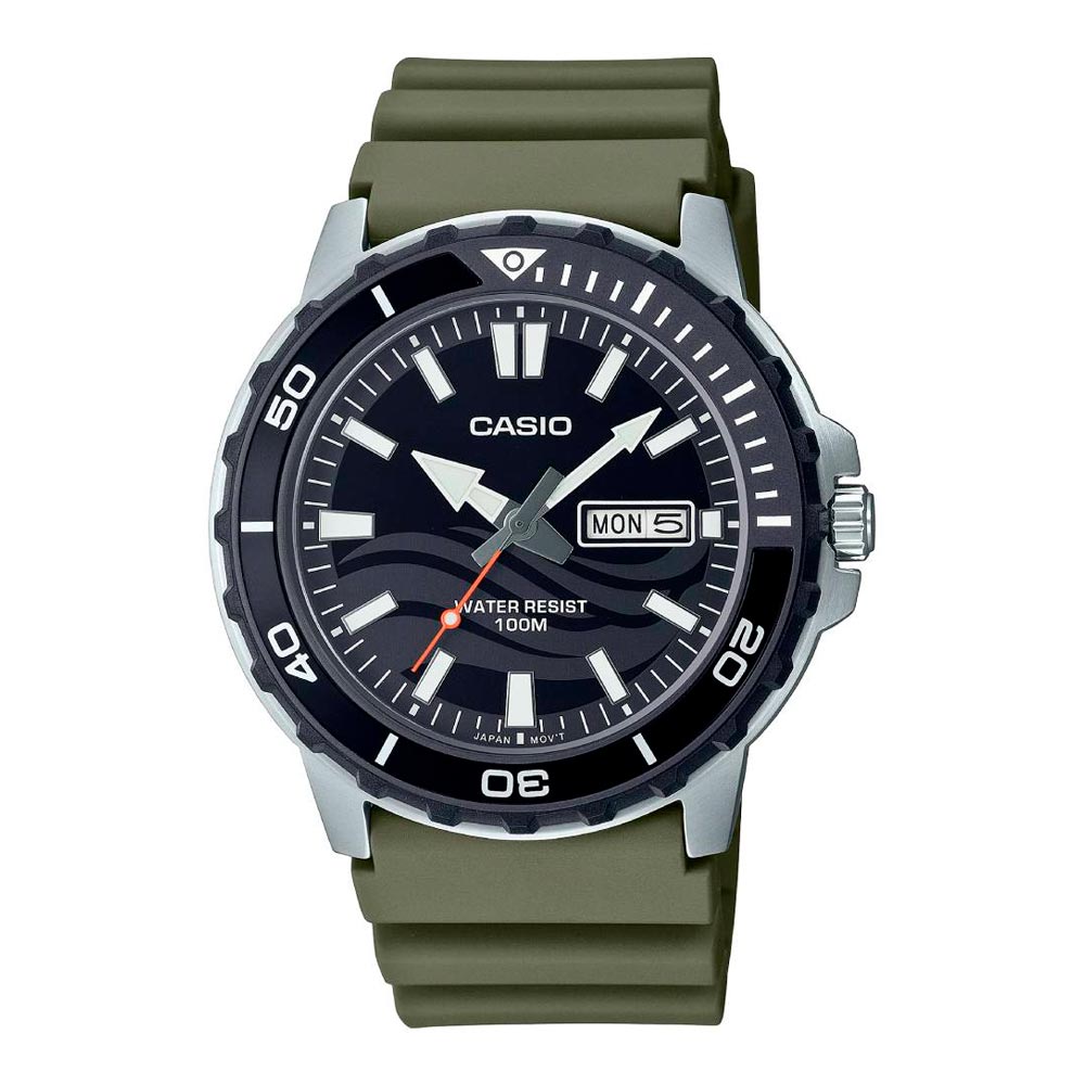 Reloj Casio MTD-125-3AVDF Water Resist 100M - Dando la Hora