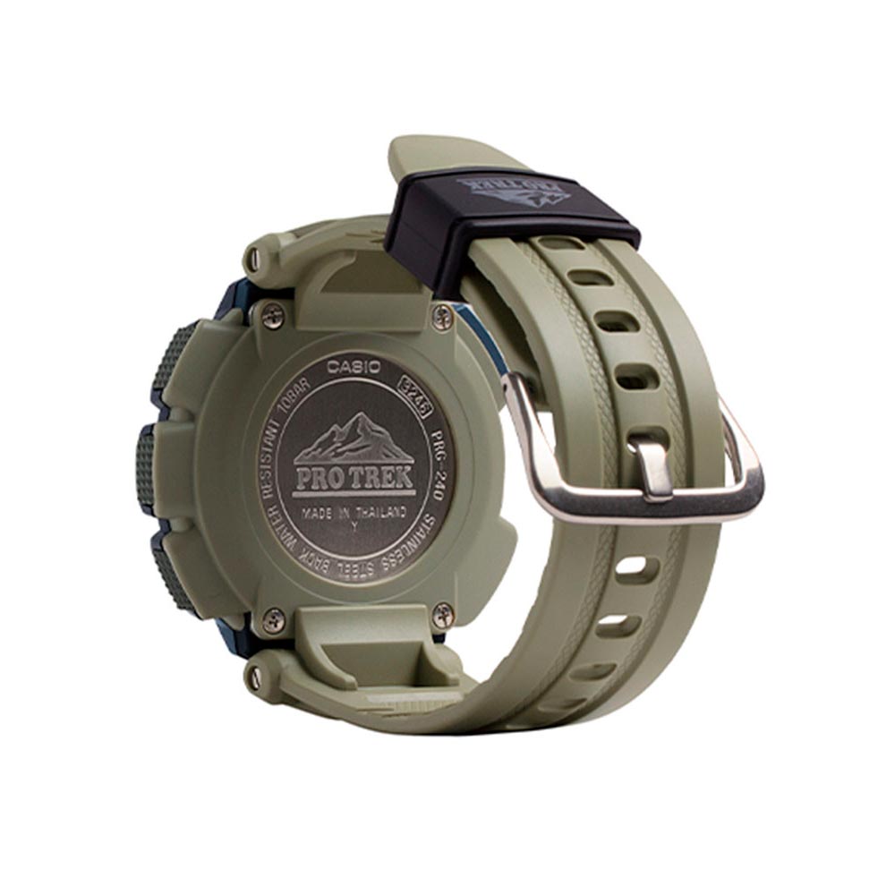 Reloj Casio Pro Trek Solar Triple Sensor - Tela Chile