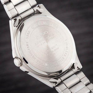 Reloj Casio Sapphire Análogo MTS-100D-1AVDF Acero - Dando la Hora