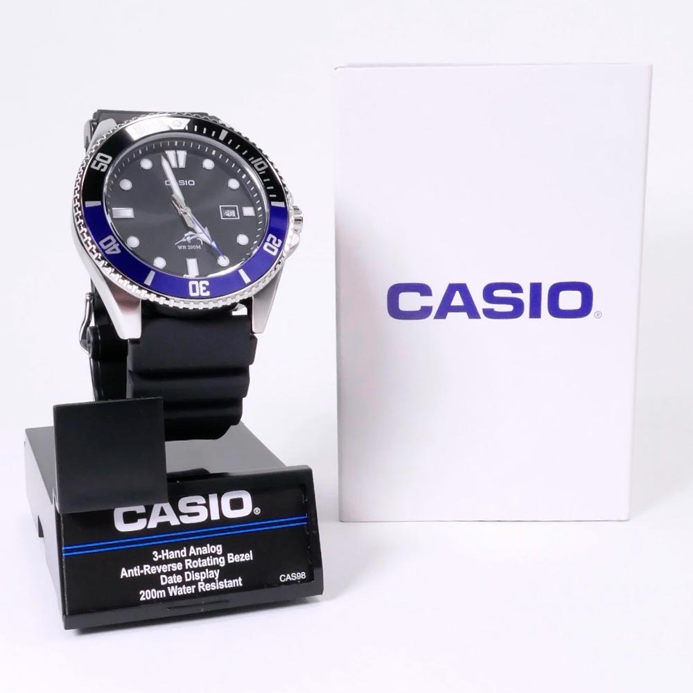 RELOJ CASIO MARLIN MVD-106B-1A2VCF ORIGINAL