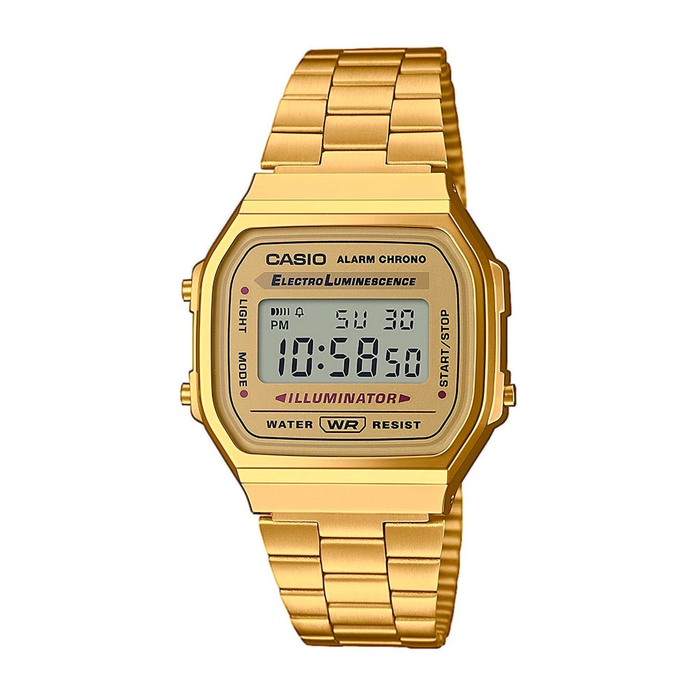 Reloj Casio Vintage  A168WG-9WDF Dorado - Dando la Hora