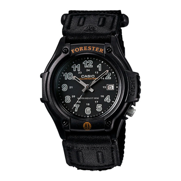 Reloj Casio Vintage  FT-500WC-1B Forester Velcro- Dando la Hora