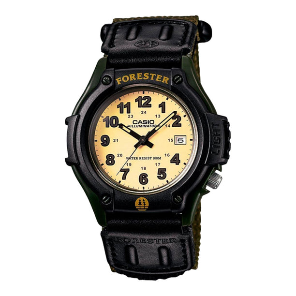 Reloj Casio Vintage  FT-500WC-3BVCF Forester Velcro- Dando la Hora