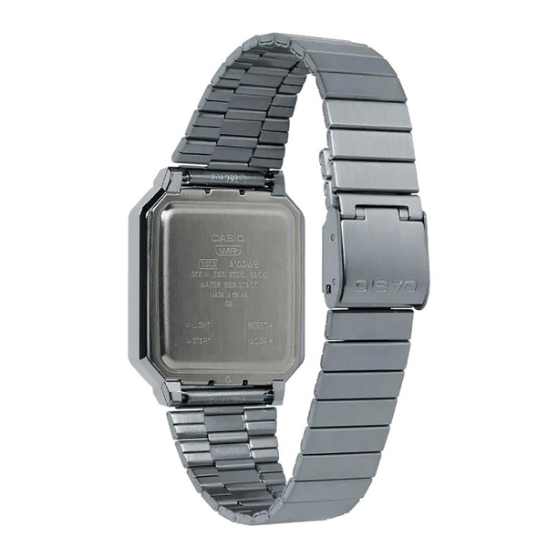 Reloj Casio Vintage A100WE-1ADF Alien F-100 Reissue Plateado
