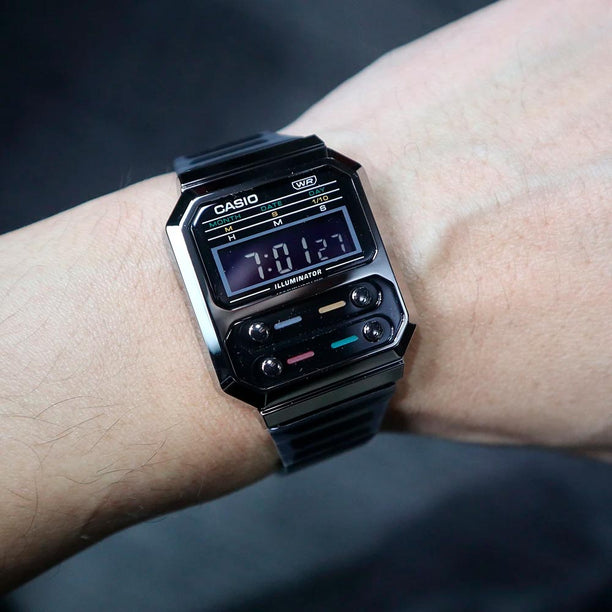Reloj Casio Vintage A100WEGG-1ADF Alien F-100 - Dando la Hora