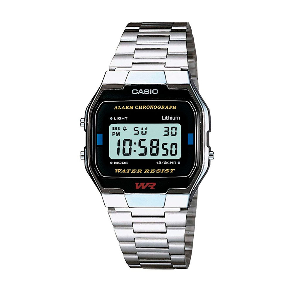 Reloj Casio Vintage A163WA-1QES Plateado [EXCLUSIVO] - Dando la Hora
