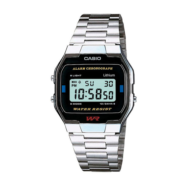 Reloj Casio Vintage A163WA-1QES Plateado [EXCLUSIVO] - Dando la Hora