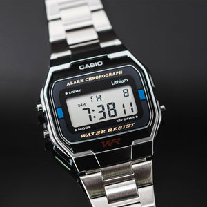 Reloj Casio Vintage A163WA-1QES Plateado [EXCLUSIVO] - Dando la Hora