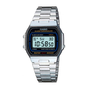 Reloj Casio Vintage A164WA-1VES Plateado [EXCLUSIVO] - Dando la Hora