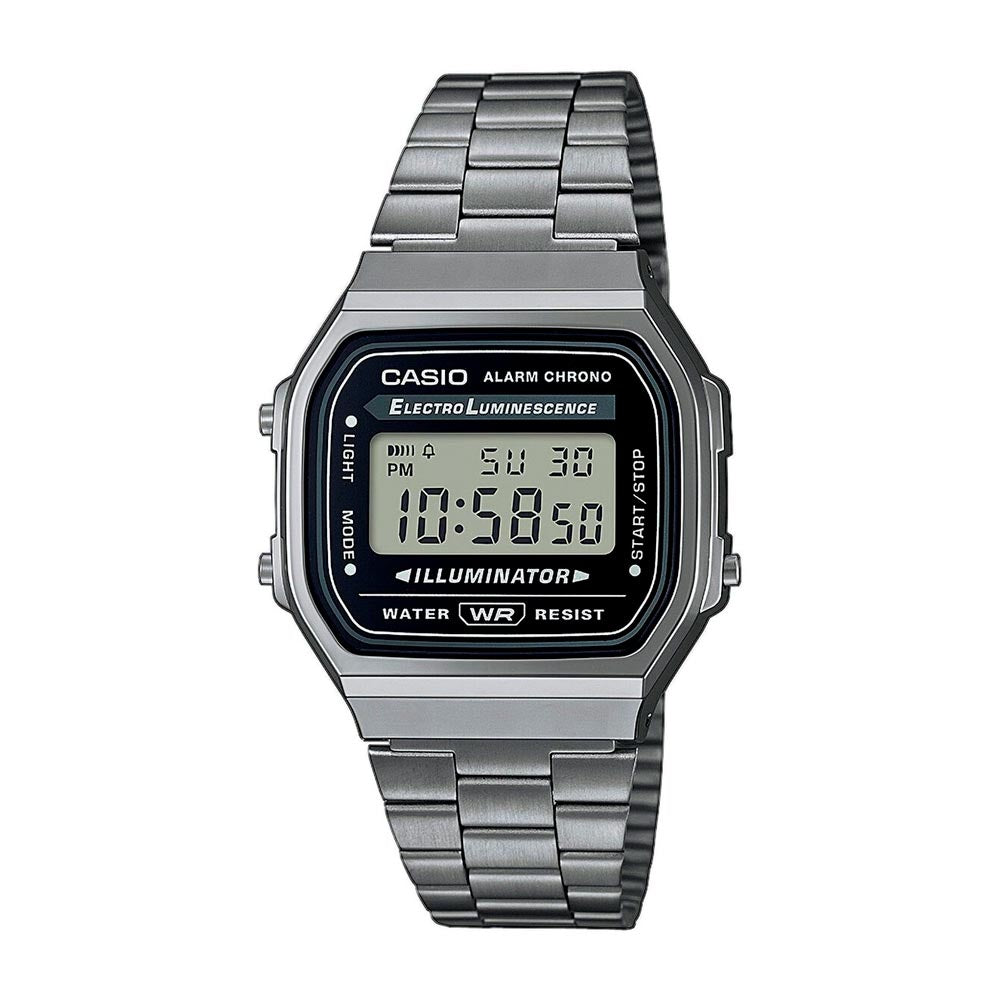 Reloj Casio Vintage A168WGG-1ADF Negro - Dando la Hora