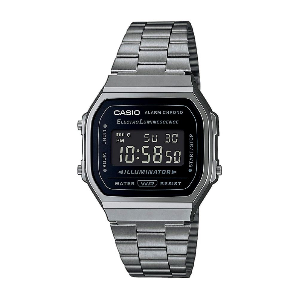 Reloj pantalla negra sale