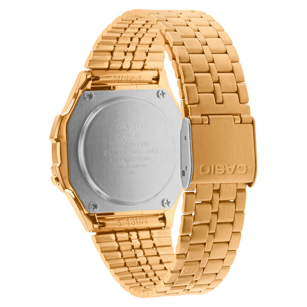 Reloj Casio Vintage A171WEG-9ADF Circular Dorado - Dando la Hora